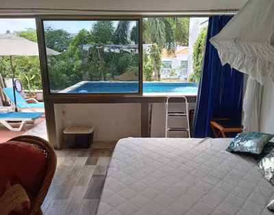 Terraza Rústica Acogedora, Solo Para Parejas
